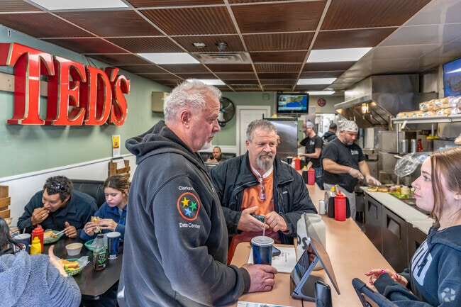 Ted's Restaurant is home to Meriden's famous steamed burgers.