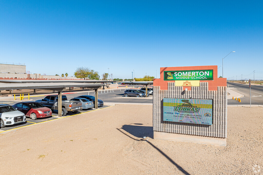Somerton Middle School emphasizes community involvement and encourages parental participation in school activities.
