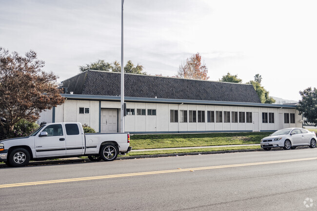 The street side view of Monarch Christian School in Milpitas, California.