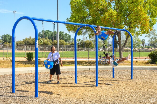 Your children will love the playground at Sunnymead Park.