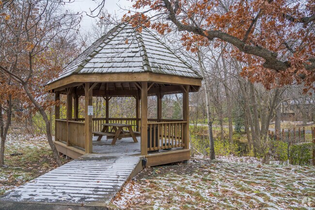 The Amhurst neighborhood has a gazebo.