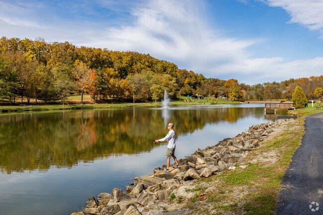 Cast your fishing line into Indian Lake in North Huntingdon.