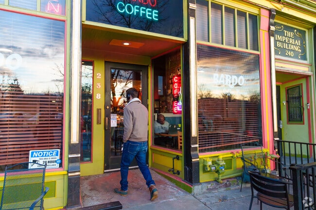 Baker has plenty of cute coffee shops, like The Bardo Coffee House.