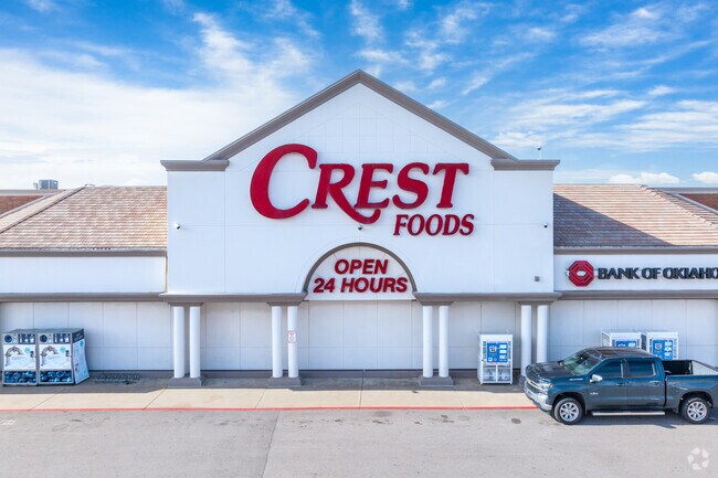 For groceries, locals of Bryant shop at the nearby Crest.