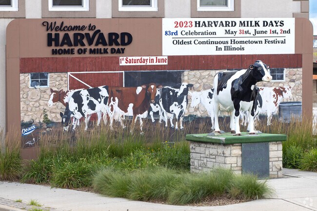 Harvard is the home of Milk Day, the oldest continuous hometown festival in Illinois.