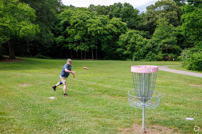 Disc golf is a popular past time in Cranbury along the grounds of local parks.
