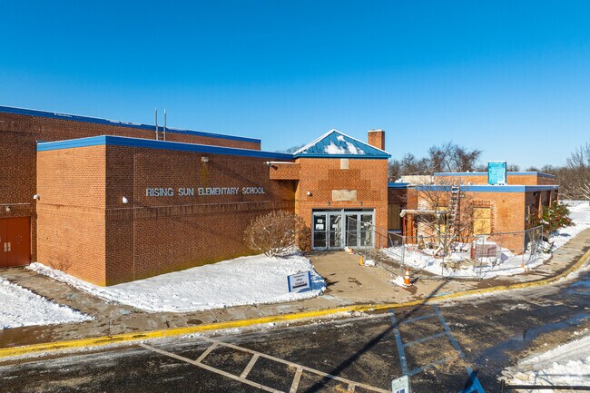 Rising Sun Elementary School serves local families with a B-minus rating from Niche.