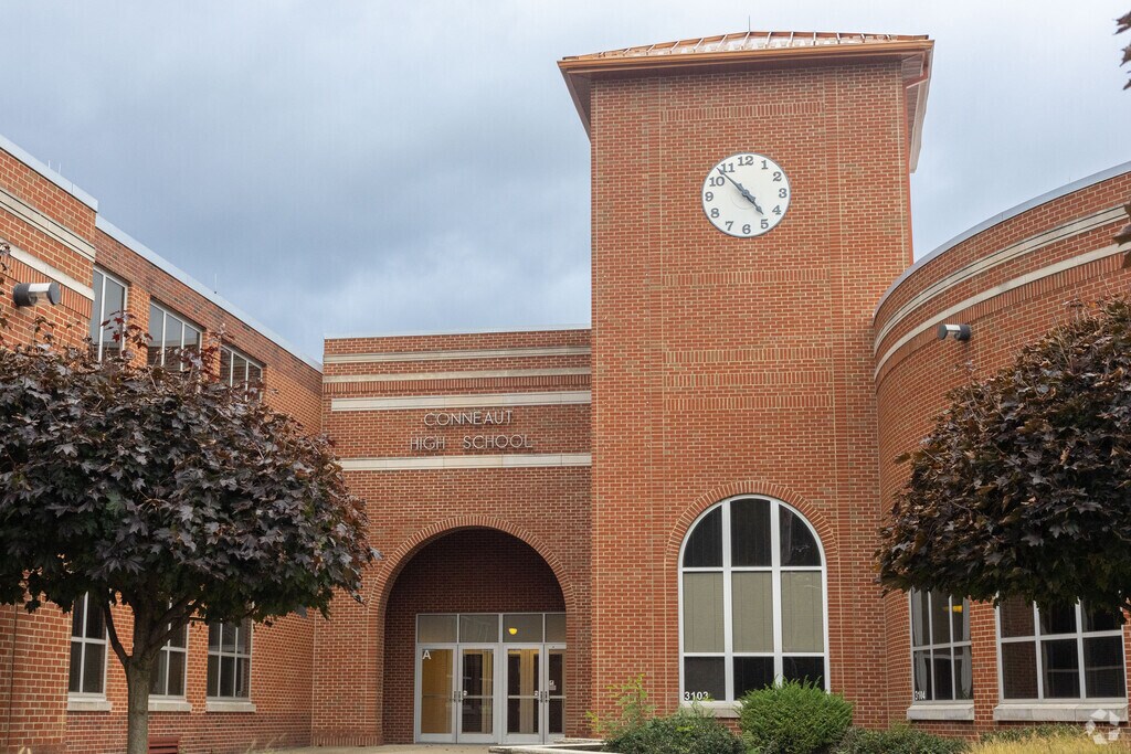 Conneaut High School provides education in the neighborhood of 
Conneaut.