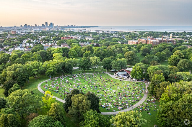 People come to Bay View from miles around for Chill on the Hill in the summer.