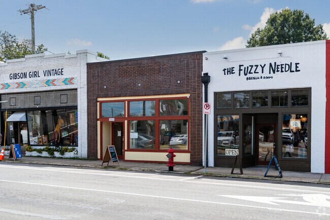 Older storefronts in Durham's West End are being renovated for a new store.