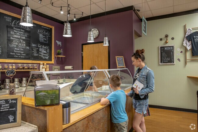 Sweet Cream Handcrafted Ice Cream provides a delicious family outing,