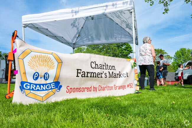 Every Wednesday, Charlton's Farmers Market fills downtown with fresh, local goods and lively community spirit.