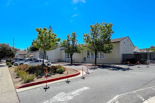 Class room at Louise Van Meter Elementary School in East Los Gatos neighborhood.