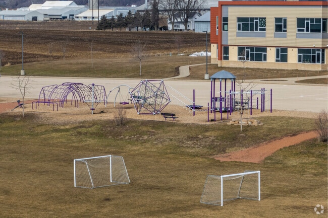There's also a playground at Waunakee Intermediate School, and soccer areas.