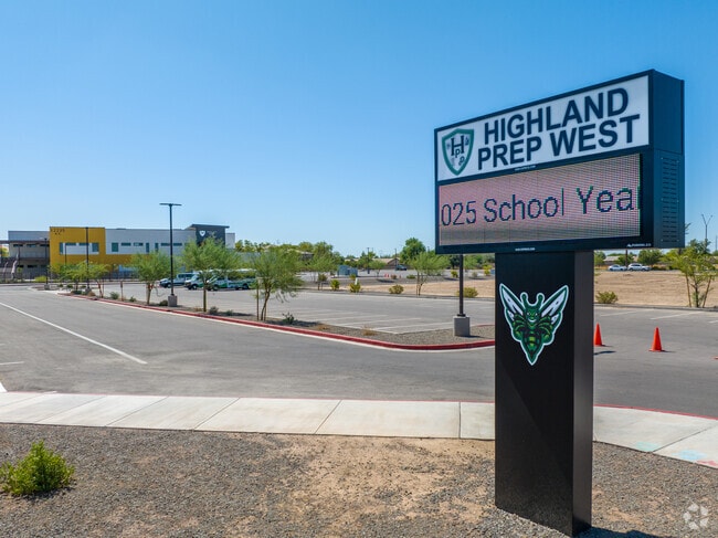 Highland Prep West has an academic program with an emphasis on 21st century preparation.