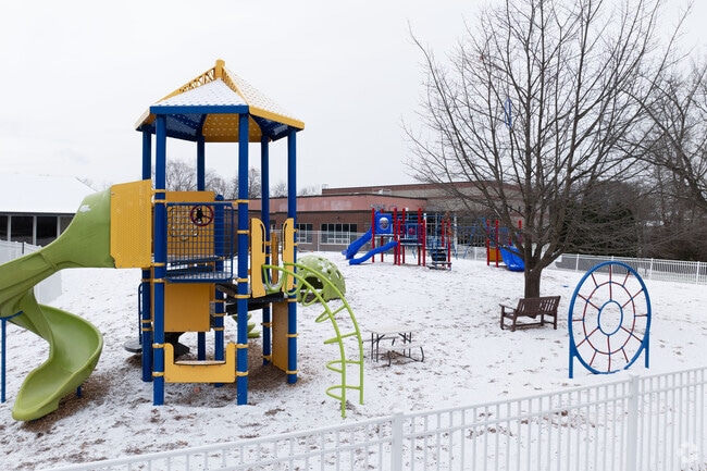 Playground is here for the younger kids at Albany Academy for Girls.