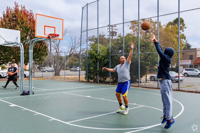Every basketball game brings excitement at Siempre Verde Park.