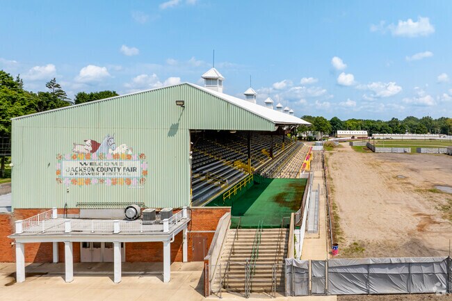 Jackson County Parks Association is home to the Jackson County Fairgrounds and Keely grandstand.