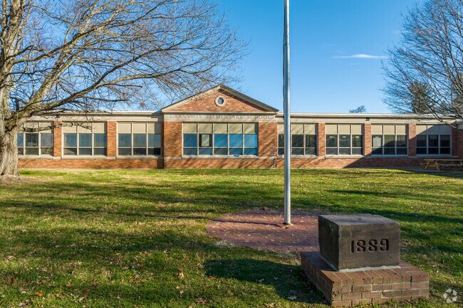 Younger students attend the Granville Elementary School in Granville.