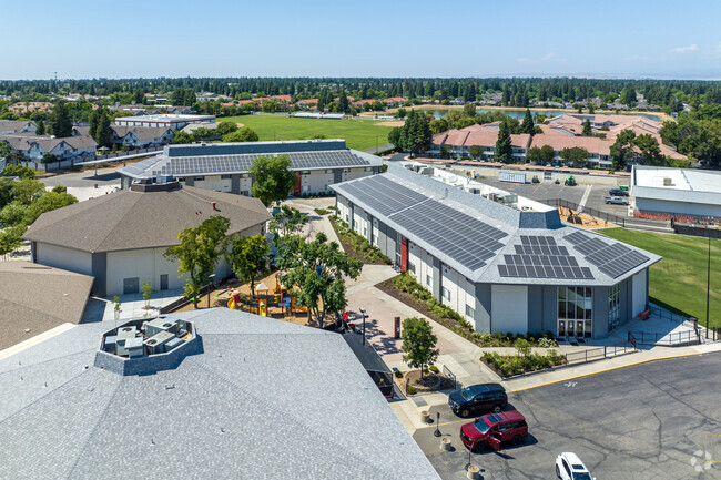Fresno Christian School is a large campus in Northeast Fresno.