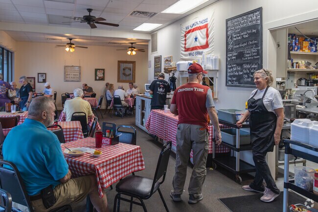 Pop in Cheryl's Cafe at lunch time and experience the warmth of the Spanish Fort community.