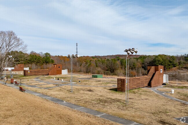 Locals can find hours of recreation at the Tom Lowe Trap, Skeet, And Sporting Clays Range.