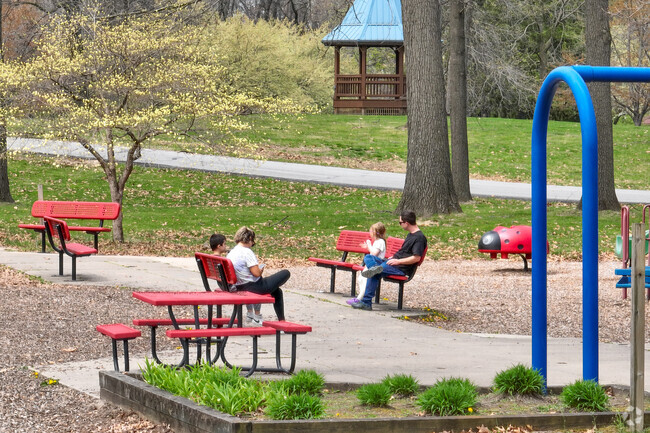 Parks scattered throughout Ogden Dunes make it a great place for families with young kids.