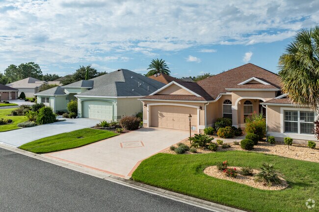 Homes in the Village of Largo feature a variety of architectural inspirations.
