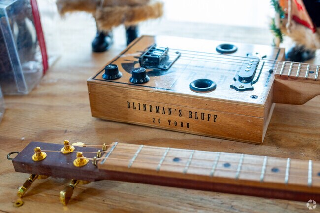 Discover local talent like Blindman's Bluff when visiting the shops in downtown Columbiana.