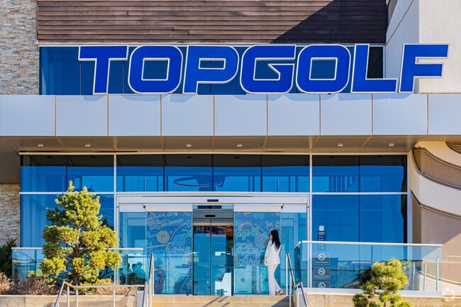 Top Golf is a sprawling entertainment destination near Twin Oaks.
