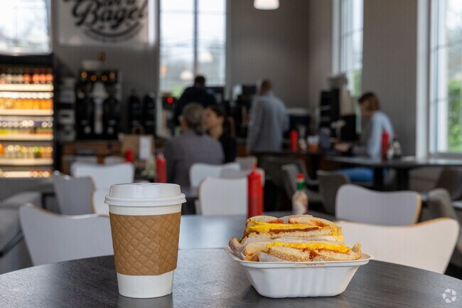 Deli on a Bagel has the best breakfast sandwiches in Pennington.