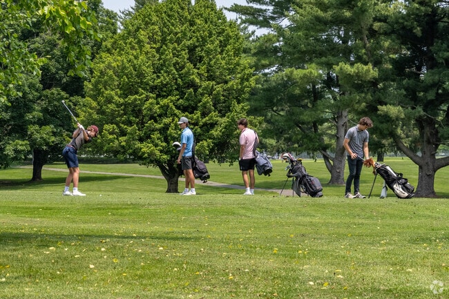 Go out on the weekend with your friends golfing near Hollywoods.
