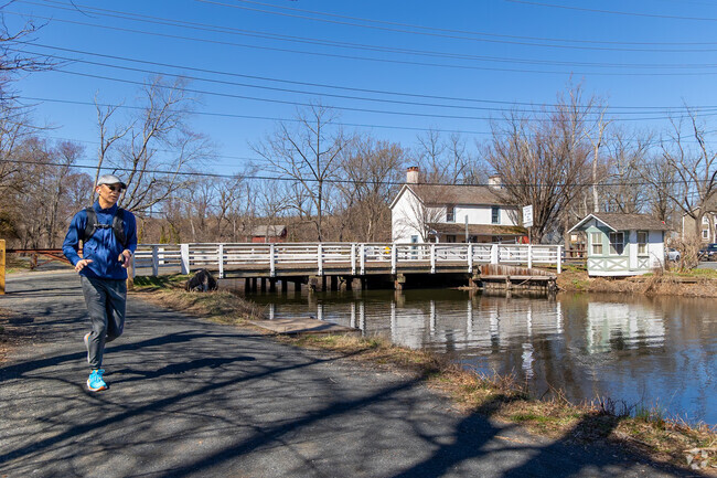 The D&R Canal State Park in the Blackwells Mills area offers a picturesque setting for outdoor activities such as hiking, biking, and fishing, while also showcasing the historic Delaware and Raritan Canal that played a vital role in regional transportation.
