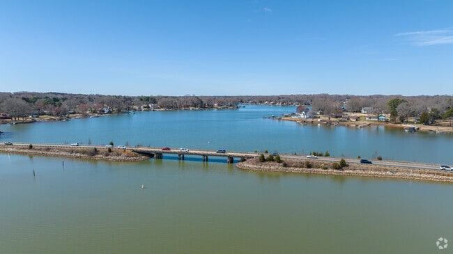 Lake Norman of Iredell is the largest man-made lake in NC, it encompasses 5 different counties.