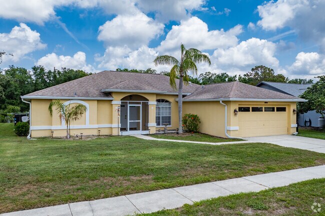 There is some mediterranean style influence found in other homes in Hunters Ridge.