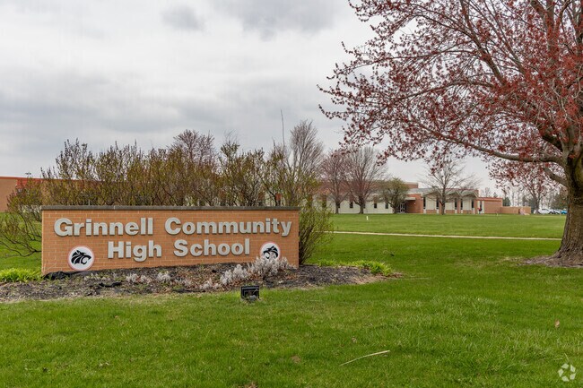 Grinnell's children complete their primary educations at Grinnell High School.