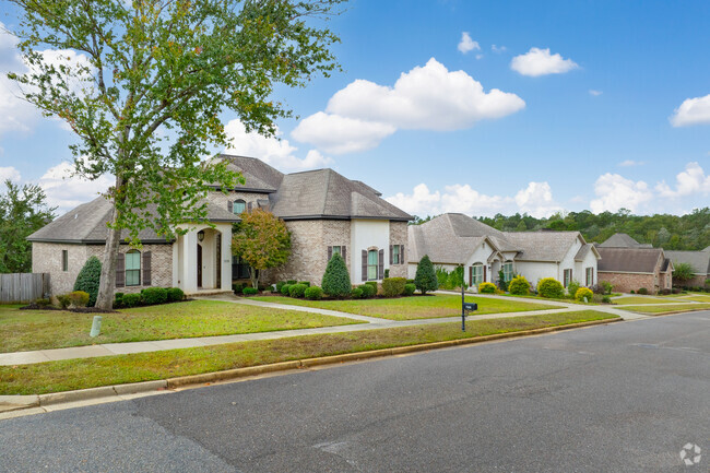 Rows of beautiful brick homes line the streets in Di Grado neighborhoods.