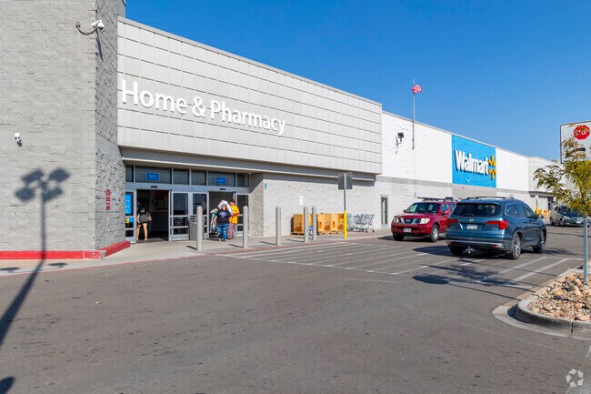 Salt Creek residents can do their weekly grocery shopping at the nearby Walmart.