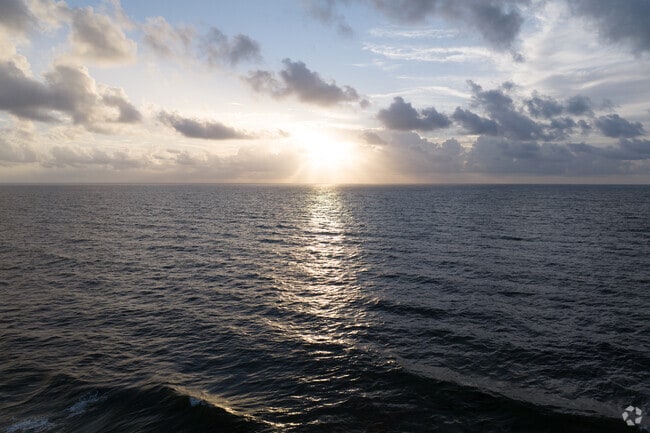 Wake up to gorgeous ocean views at sunrise in Lauderdale-by-the-Sea.