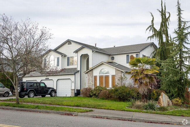 The houses in North Lake Stevens were built over the last five decades.