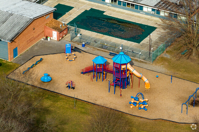 Another beautiful playground at Syracuse Hebrew Day School in DeWitt.