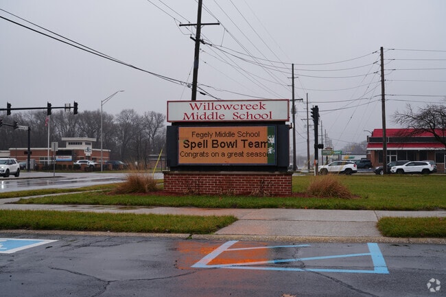 Willowcreek Middle School is in the heart of Portage.