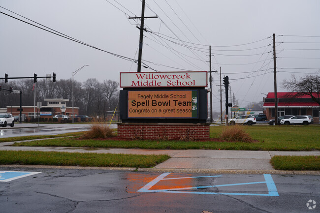Willowcreek Middle School is in the heart of Portage.