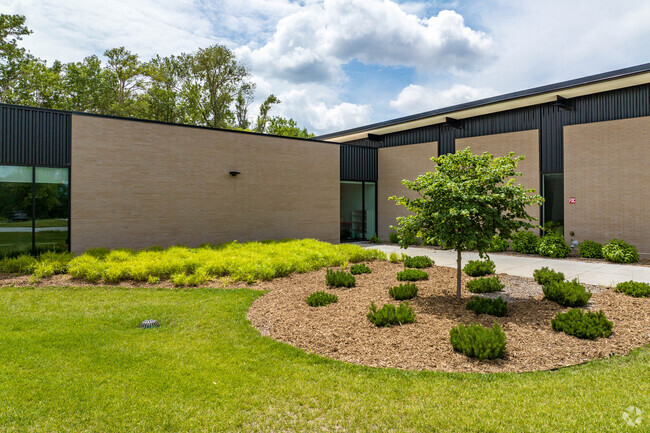 The ample green space around the school allows for outdoor fun and learning.