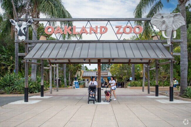 The Oakland Zoo was started in 1922 and borders the Toler Heights neighborhood.