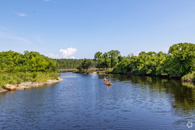 Locals enjoy their time out on the water in and around Heron Bay.