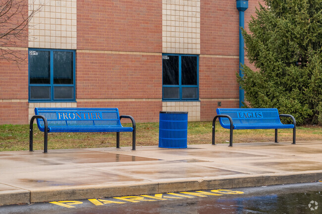 There is school spirit all over Frontier Middle School.