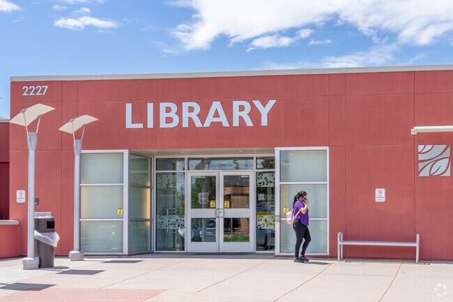 Just a short drive from Rolling Hills, Centennial Park Library offers a welcoming space for all ages with books, computers, and engaging programs.