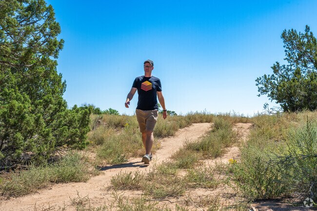 Tierra Contenta residents can easily enjoy the outdoors and hiking trails around the area.