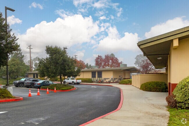Students drop off area at Gussie M. Baker Elementary School in San Jose.